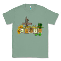 Sage Love like Jesus St. Patrick's Classic Tee - CowGirlArtShop