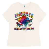 Bone Embrace neurodiversity Autism Ladies Tee - FaDigitalArtStudio