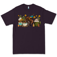 Plum rodeo cowboy coffee cups Premium Tee - OliviaCreatesArt