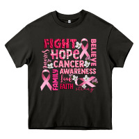 Asphalt cancer awareness fight believe hope survive Heavy Core Tee - CowGirlArtShop