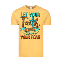 Vintage Mustard Let Your Faith Be Bigger Than Your Fear Vintage Tee - BundleAndBundleShop