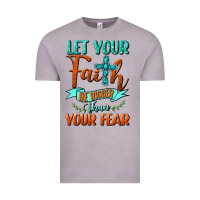 Vintage Zinc Let Your Faith Be Bigger Than Your Fear Vintage Tee - BundleAndBundleShop