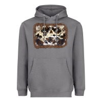 Storm Cowhide Leopard Background Heavyweight Hoodie - JahusDesignShop