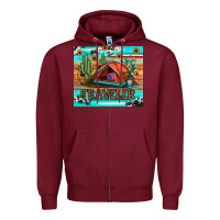 Burgundy traveler tumbler Zipper Hoodie - JahusDesignShop