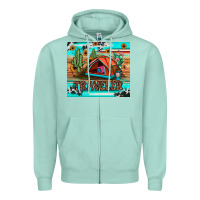 Seafoam traveler tumbler Zipper Hoodie - JahusDesignShop