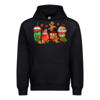 Black christmas cookies coffee Urban Hoodie - Jasminsmagicworld