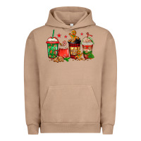 Pigment Burro christmas cookies coffee Urban Hoodie - Jasminsmagicworld