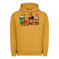 Pigment Peanut Butter christmas cookies coffee Urban Hoodie - Jasminsmagicworld