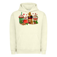 Pigment Pistachio christmas cookies coffee Urban Hoodie - Jasminsmagicworld