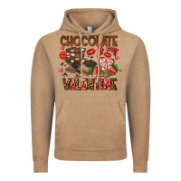 Vintage Coffee Chcolate is my Valentine Vintage Hoodie - CowhideDigitalArt