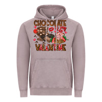 Vintage Zinc Chcolate is my Valentine Vintage Hoodie - CowhideDigitalArt