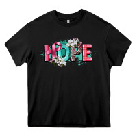 Black hope cancer awareness Heavy Core Tee - CowGirlArtShop