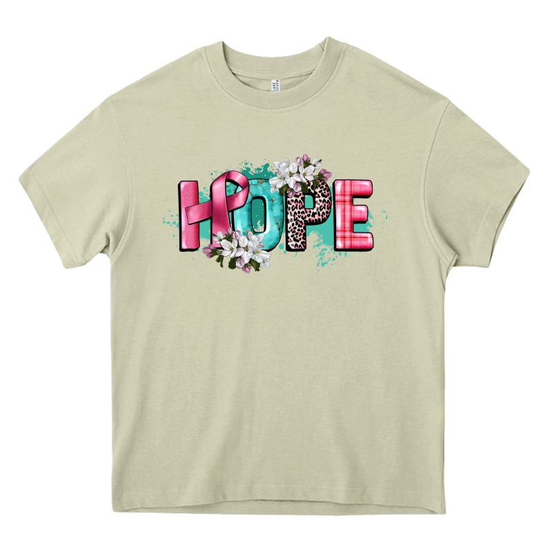 Hope Cancer Awareness Heavy Core Tee by CowGirlArtShop | Teevron