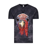 Cloud Black gobble face Vintage Tee - RanaPortraitStore