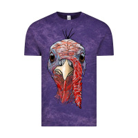 Cloud Purple gobble face Vintage Tee - RanaPortraitStore