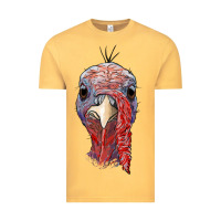 Vintage Mustard gobble face Vintage Tee - RanaPortraitStore