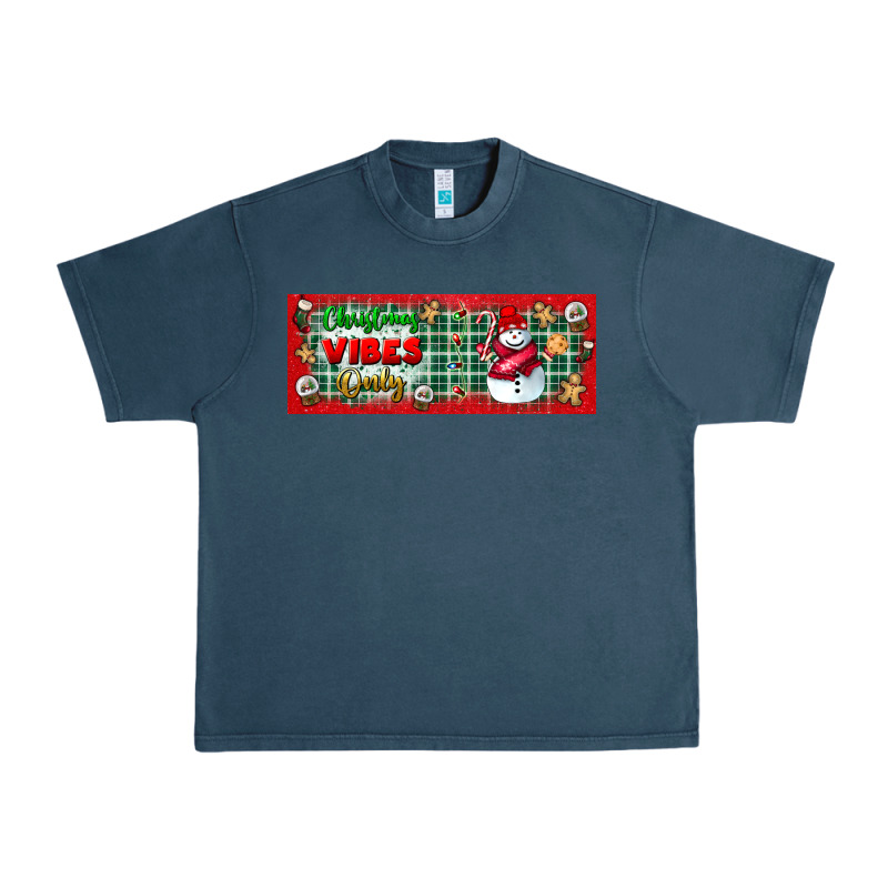 Christmas Vibes Only Urban Heavy Tee by BundleAndBundleShop | Teevron