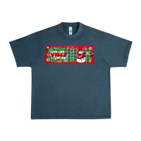 Midnight Navy christmas vibes only Urban Heavy Tee - BundleAndBundleShop