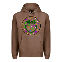 Chestnut st patrick s day smiley face Premium Hoodie - Artiststas