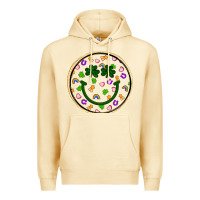 Pina Colada st patrick s day smiley face Premium Hoodie - Artiststas