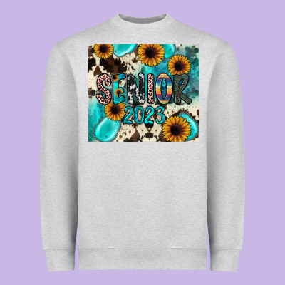 Senior 2023 Heavyweight Sweatshirt Designed By Jahusdesignshop