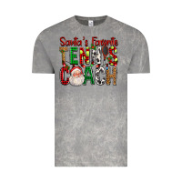 Cloud Rock Santa's Favorite Tennis Coach For Christmas Vintage Tee - FaDigitalArtStudio