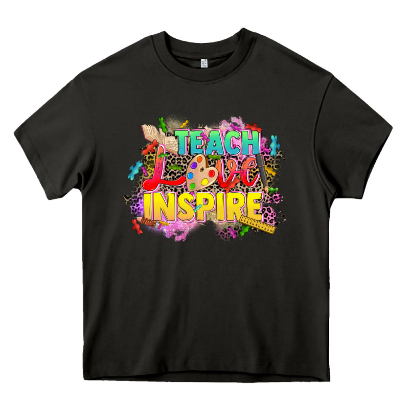 Teach Love Inspire Heavy Core Tee by CowGirlArtShop | Teevron