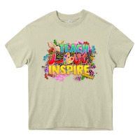 Mossy teach love inspire Heavy Core Tee - CowGirlArtShop