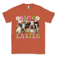 Copper Happy Easter Heifers Easter Day Classic Tee - CowGirlArtShop