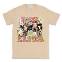 Mushroom Happy Easter Heifers Easter Day Classic Tee - CowGirlArtShop