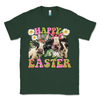 Sports Green Happy Easter Heifers Easter Day Classic Tee - CowGirlArtShop