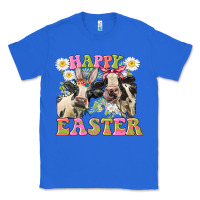 True Royal Happy Easter Heifers Easter Day Classic Tee - CowGirlArtShop