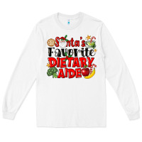 White santas favorite dietary aide Long Sleeve Tee - LillyAllenDesigns