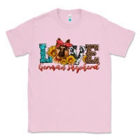 Bubblegum Pink love german shepherd Classic Tee - Artiststas