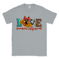 Heather Grey love german shepherd Classic Tee - Artiststas