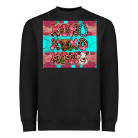 Black xoxo calf heifer Heavyweight Sweatshirt - JahusDesignShop