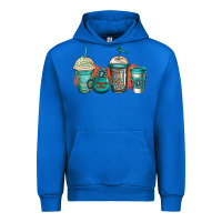 Cobalt turquoise junkie coffee cups Urban Hoodie - Jasminsmagicworld