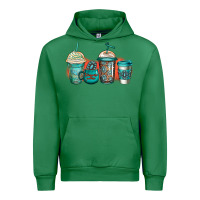 Emerald turquoise junkie coffee cups Urban Hoodie - Jasminsmagicworld