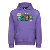 Tulip turquoise junkie coffee cups Urban Hoodie - Jasminsmagicworld
