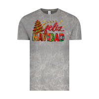Cloud Rock Feliz Navidad With Sombrero Tree Vintage Tee - BundleAndBundleShop