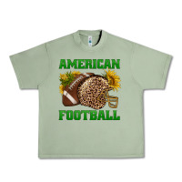 Oil Green american football Urban Heavy Tee - BundleAndBundleShop