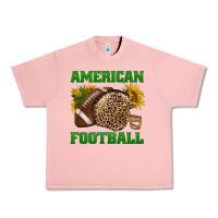 Salmon american football Urban Heavy Tee - BundleAndBundleShop