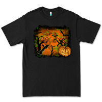 Black halloween backround Premium Tee - RanaPortraitStore