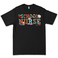 Black school nurse Premium Tee - OliviaCreatesArt