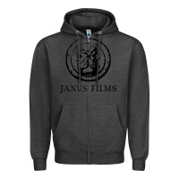 Charcoal Heather janus movies Zipper Hoodie - baoMotion