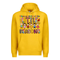 Lemon i love my job for all the little reasons Premium Hoodie - Artiststas