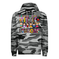 Slate Camo i love my job for all the little reasons Premium Hoodie - Artiststas