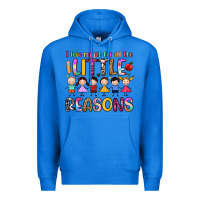 True Royal i love my job for all the little reasons Premium Hoodie - Artiststas