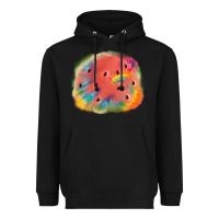 Black tie die watermelon Heavyweight Hoodie - JahusDesignShop
