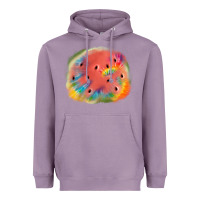 Lavender tie die watermelon Heavyweight Hoodie - JahusDesignShop